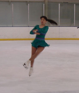 11/2005. Mid-air position of a loop jump