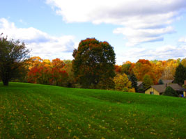 A West view from my backyard, Fall 2006