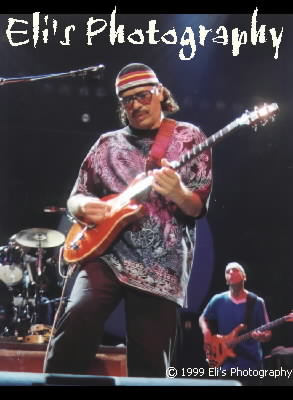 Carlos Santana in concert