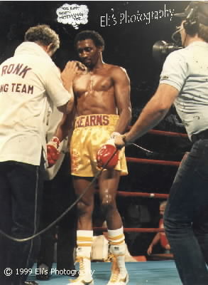Hearns in the ring.