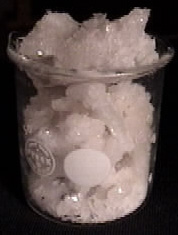 Crystal after super cleaning process