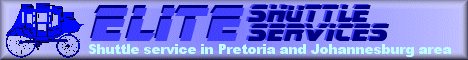 Elite Shuttle Service JHB International airport Shuttle