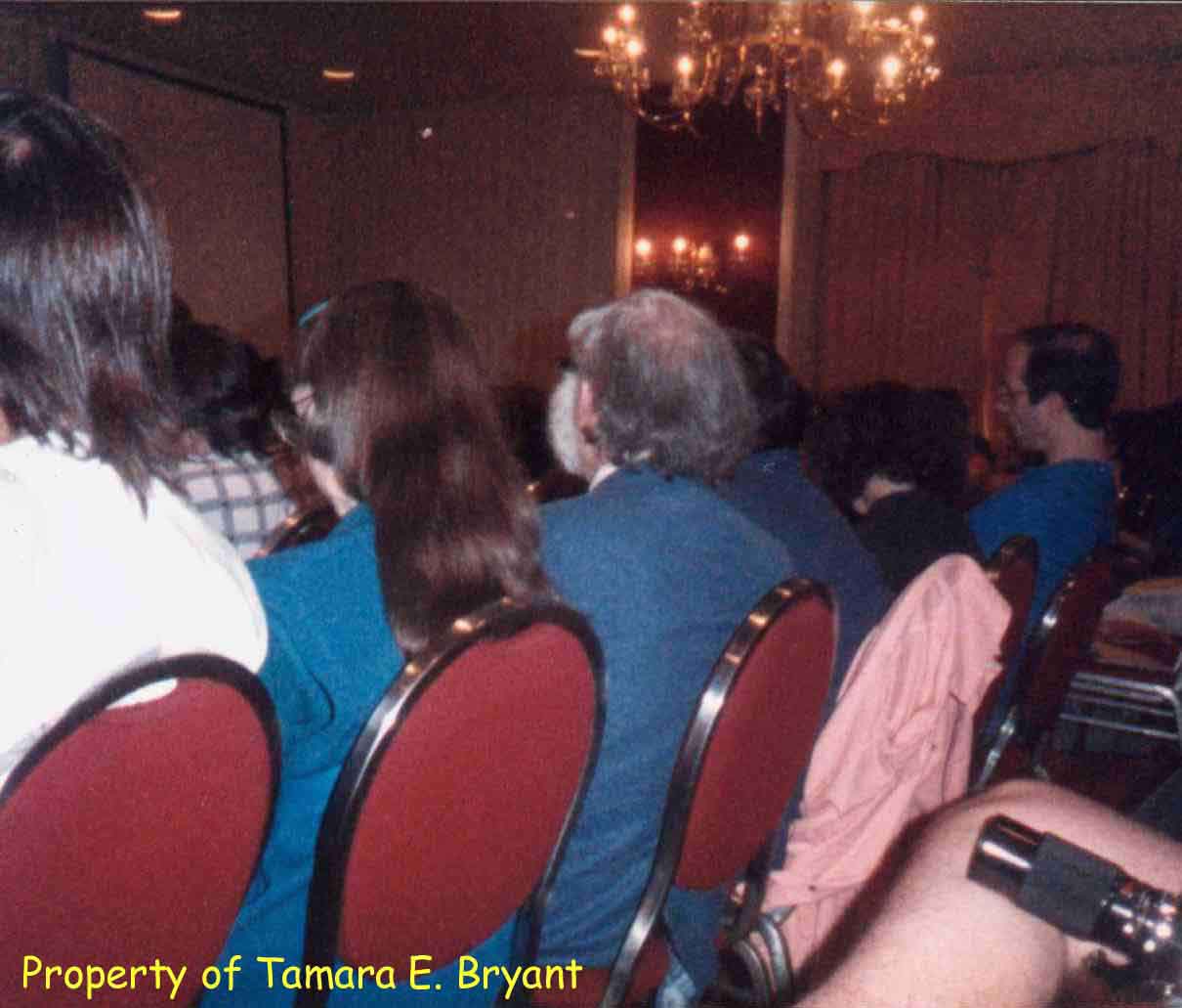 back of Issac Asmovi's head