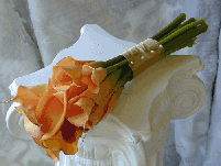 Peach Calla Lily Bouquet