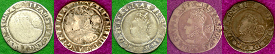 Grading of Elizabeth I Sixpences