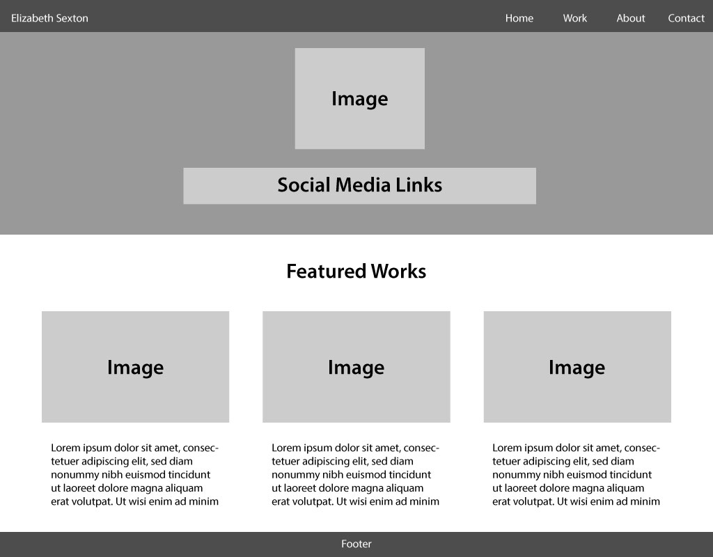 Desktop Wireframe