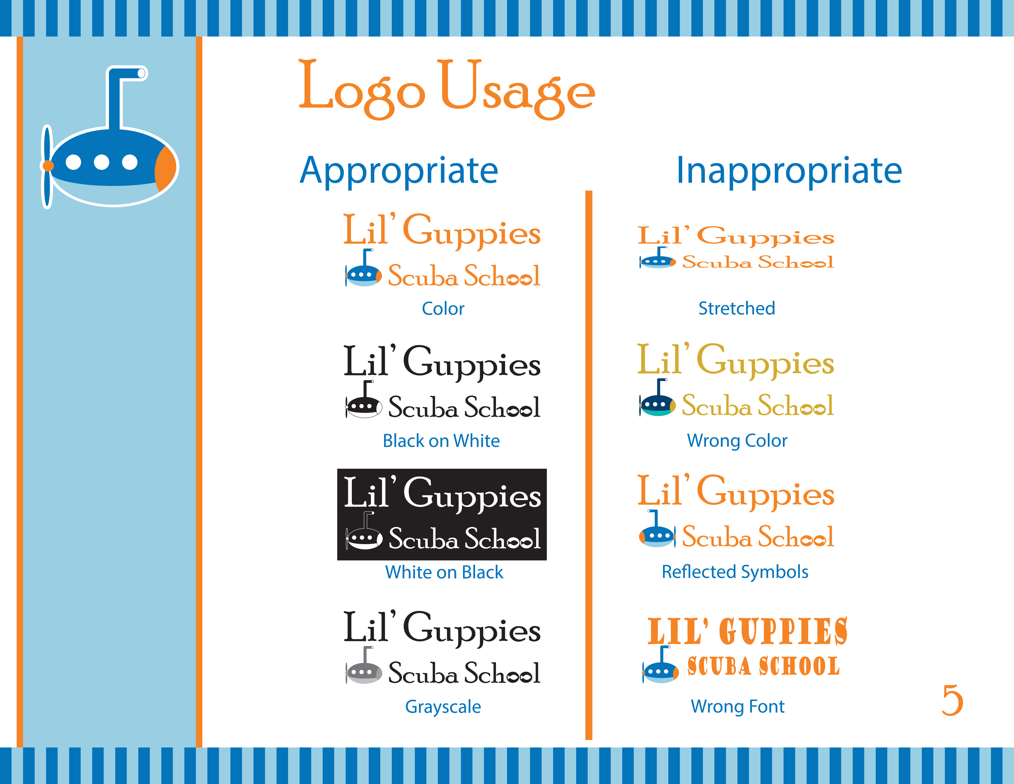 Brand Style Guide Page 6