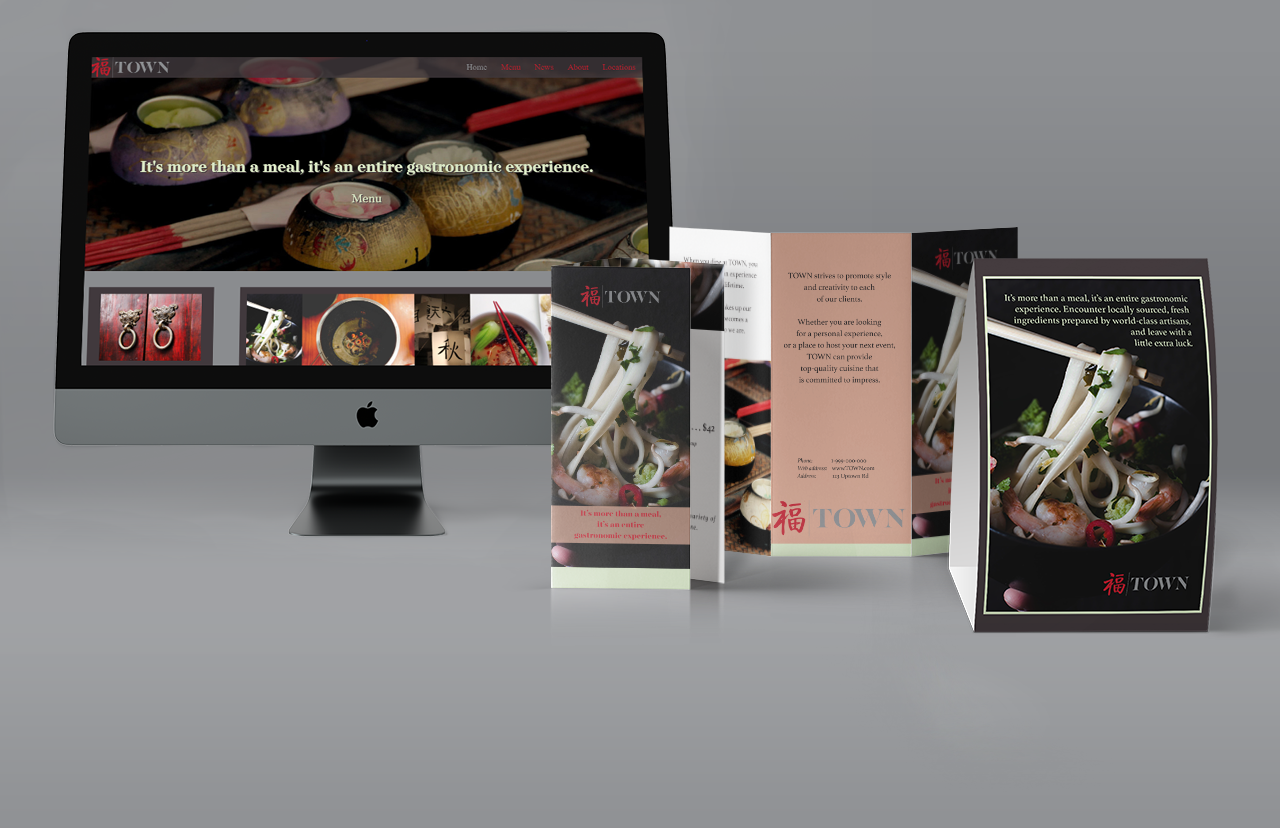 Town Branding Materials
