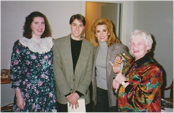 Elizabeth, Eric, Stefanie and Grandma