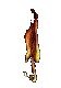  The spirit of fire, one of the four living creatures 