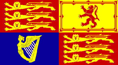  The seven headed Lion of the British Monarchy 