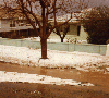 Hail on the street