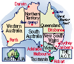 Map of Australia