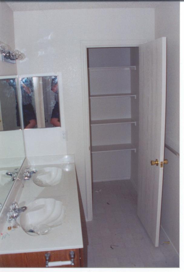 And if you look carefully at the reflection in the mirror, the photographer is standing in the bathtub!