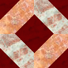 honey, red marble block