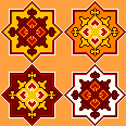 Transylvanian rug motif