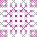 red, brown pattern