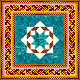 bordered ringstar block