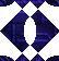 white, navy block