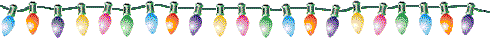 Christmas 
tree lights