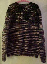 gull check sweater