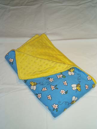Turquoise & Yellow Blanket