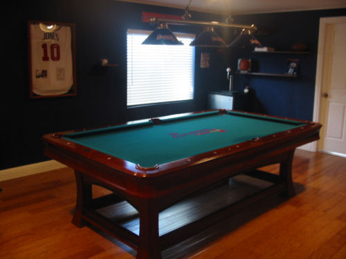 Braves Pool Table