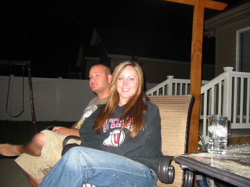 Sittin by the fire!