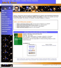 John Vacca's website