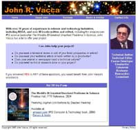 John Vacca's website