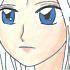 Umi staring at nothing in particular.  This was a surprisingly quick effort.  3/13/04