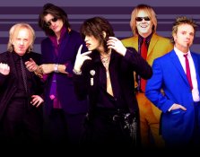 ::Aerosmith:: Brad Whitford, Joe Perry, Steven Tyler, Tom Hamilton e Joey Kramer