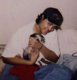 Me and Elmo again... she is sooo cute.
