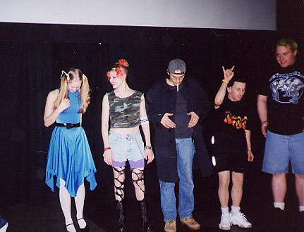 I was _this_ close to belting cornholio and his sidekick that night...