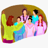 choral teacher in front of a class