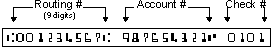 Your Check Information