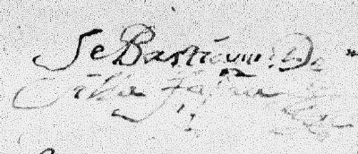 Firma de Don Sebasti&aacute;n Antonio Dur&aacute;n de Villafa&ntilde;a
