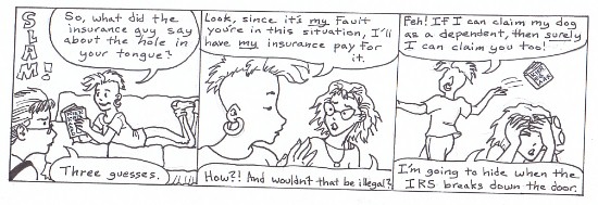 Simone has an excellent health plan