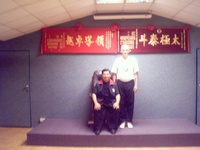 Con el maestro Chan Te Sheng