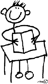 Boy reading