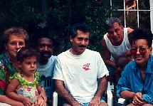 "Family & Friends" 4jul93 . EXB Protest Photo