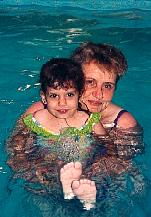 "Peggy & Child" 4jul93 . EXB Protest Photo