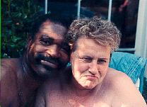 "Peggy & Friend" 4jul93 . EXB Protest Photo