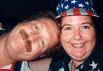 "Husband & Wife" . Otoole-Barnett 4jul94 . EXB Protest Photo