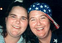 "Sisters" Otoole 4jul94 . EXB Protest Photo