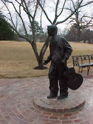 Statue of Elvis at 13 years