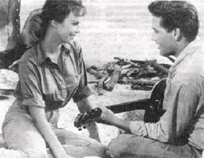 Elvis and Anne Helm in Follow That Dream
