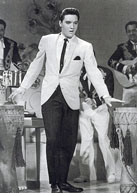 Elvis sings Bossa Nova Baby during a nightclub audition.