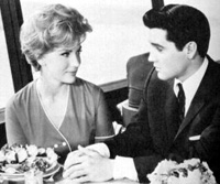Elvis and Nuse Diane Warren  (Joan O'Brien) in It Happened at the World's Fair