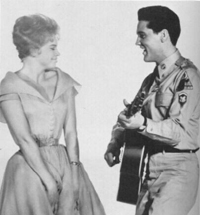 Juliet and Elvis in GI Blues 1960